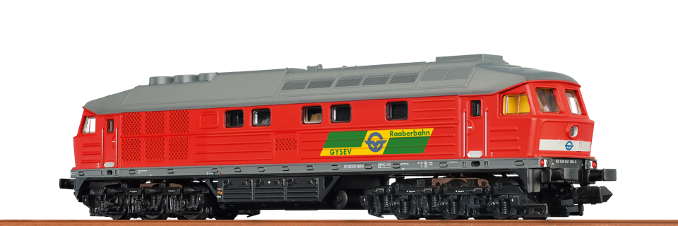 BRAWA 41442 Ludmilla dízelmozdony GySEV BR 651 004-9 (BR 232) DC (1:87) BRAWA 41442 Ludmilla dízelmozdony GySEV BR 651 004-9 (BR 232) DC (1:87)