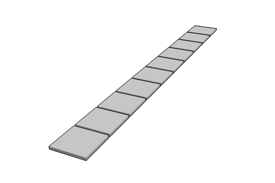 Mikromodell kábelcsatorna fedélsor 2 (1:87) Mikromodell kábelcsatorna fedélsor 2 (1:87)