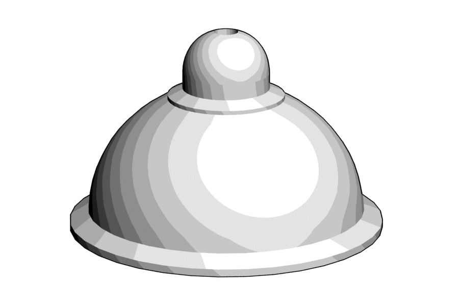 Mikromodell lámpabúra (1:87)