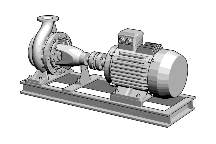 Mikromodell szivattyú motorral (1:87)