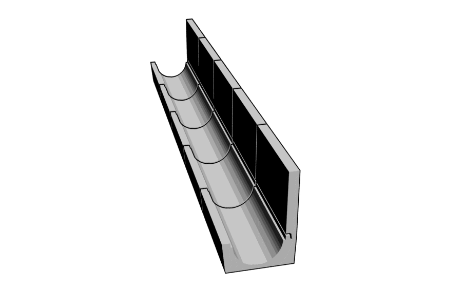 Mikromodell betoncsatorna 2 (1:87)
