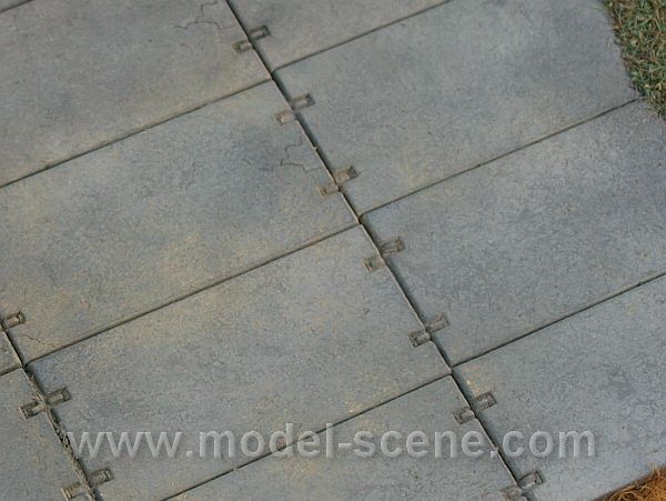 Model Scene 46701 beton útelem, betonlap B (1:160)
