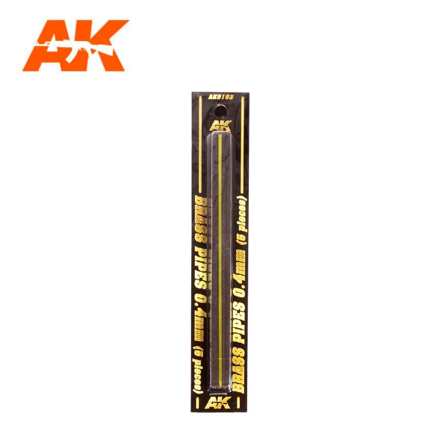 AK Interactive AK9103 sárgaréz cső 0,4mm 5db