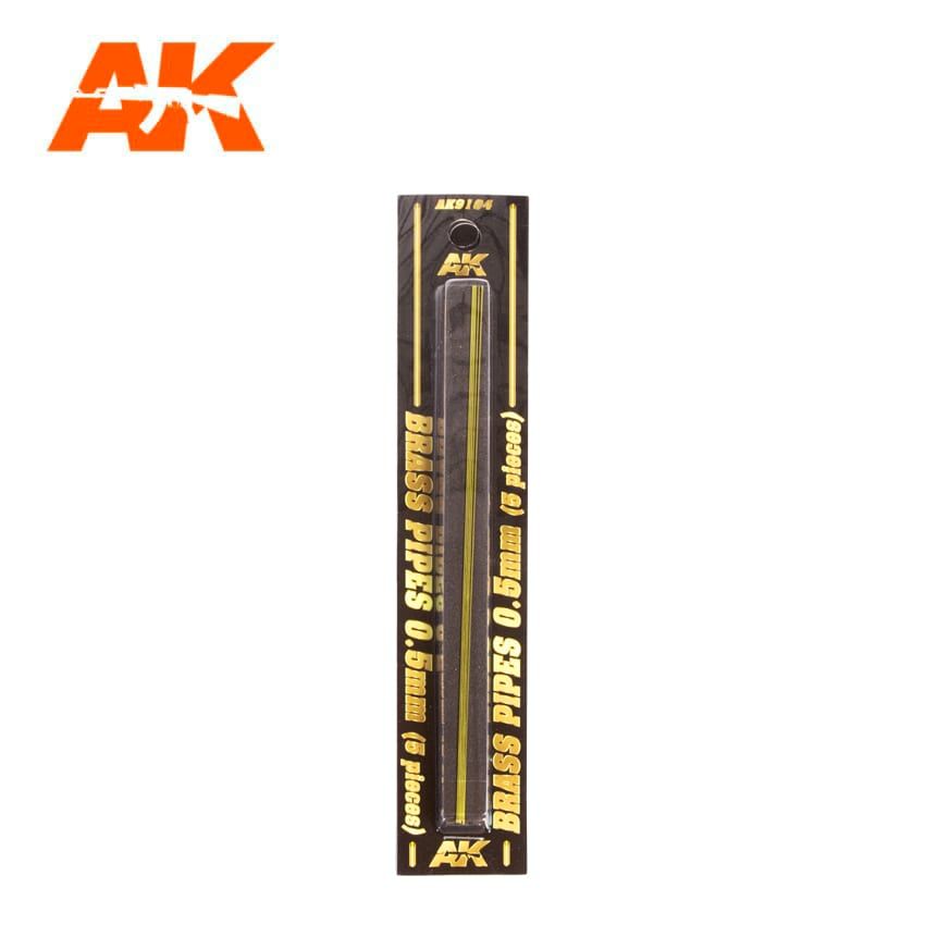 AK Interactive AK9104 sárgaréz cső 0,5mm 5db