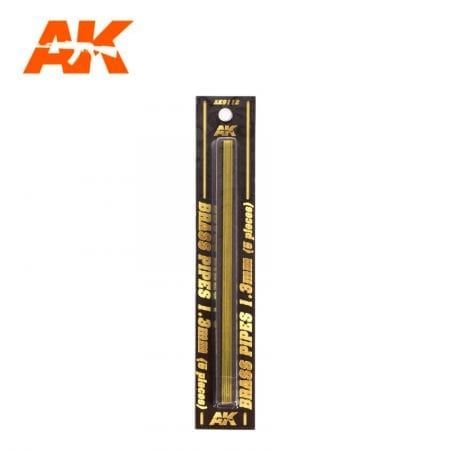 AK Interactive AK9112 sárgaréz cső 1,3mm 5db