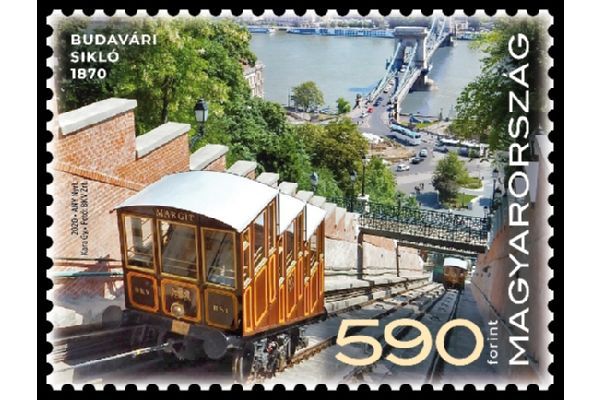 150 éves a Budavári Sikló alkalmi bélyeg