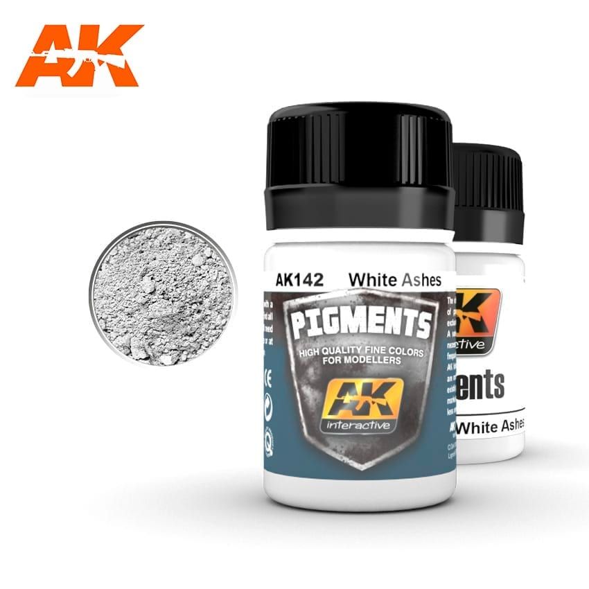 AK Interactive AK142 White Ashes Pigment