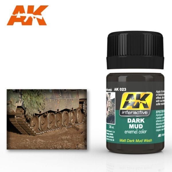 AK Interactive AK023 Dark Mud Effect