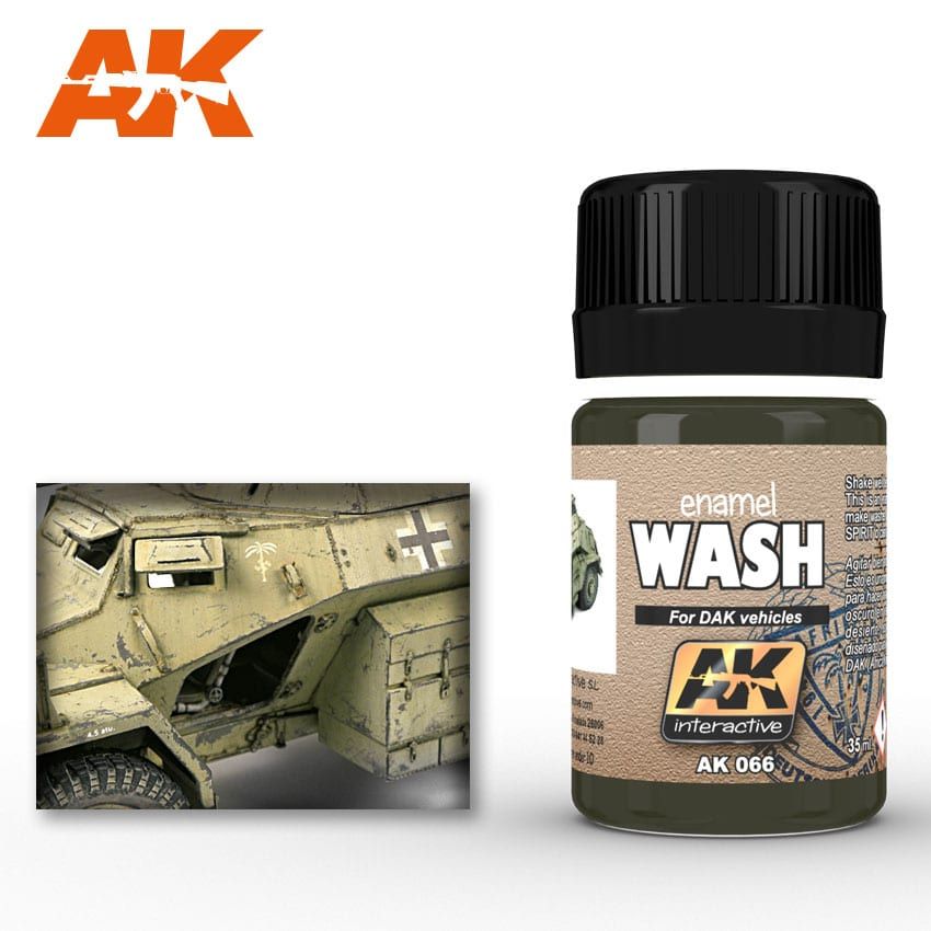 AK Interactive AK066 Wash for Afrika Korps Vehicles