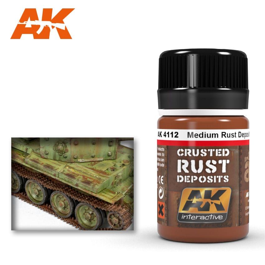AK Interactive AK4112 Medium Rust Deposits