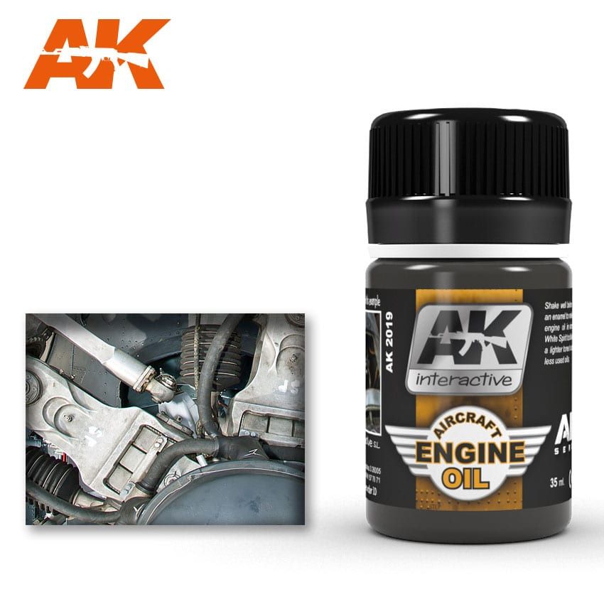 AK Interactive AK2019 Aircraft Engine Oil