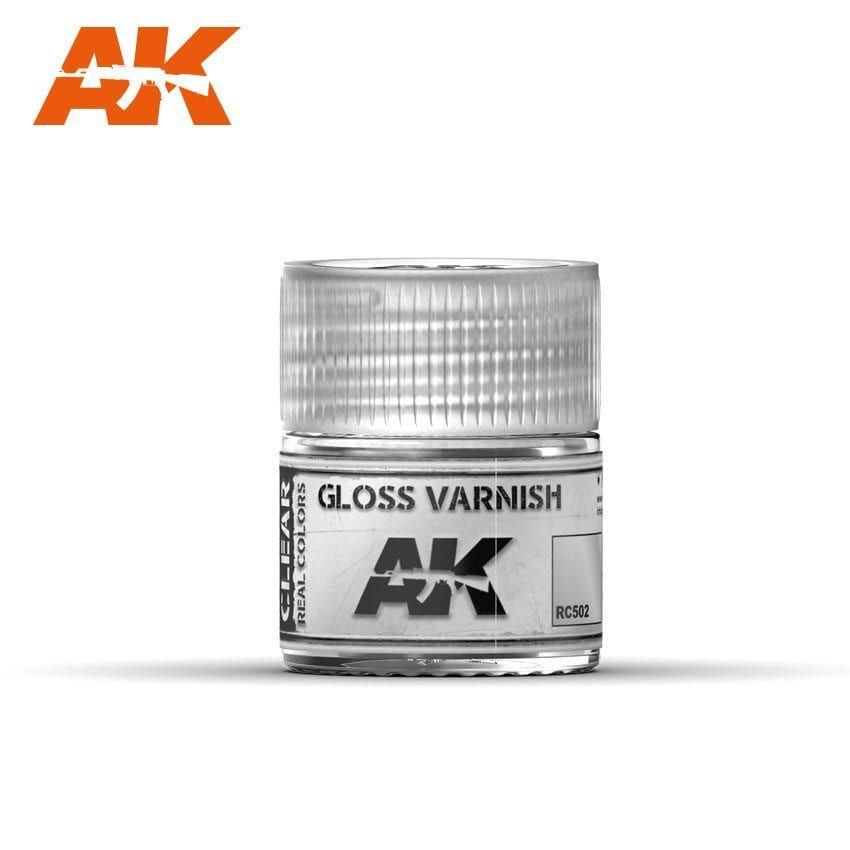 AK Interactive RC502 Real Color Paint - Gloss Varnish 10ml