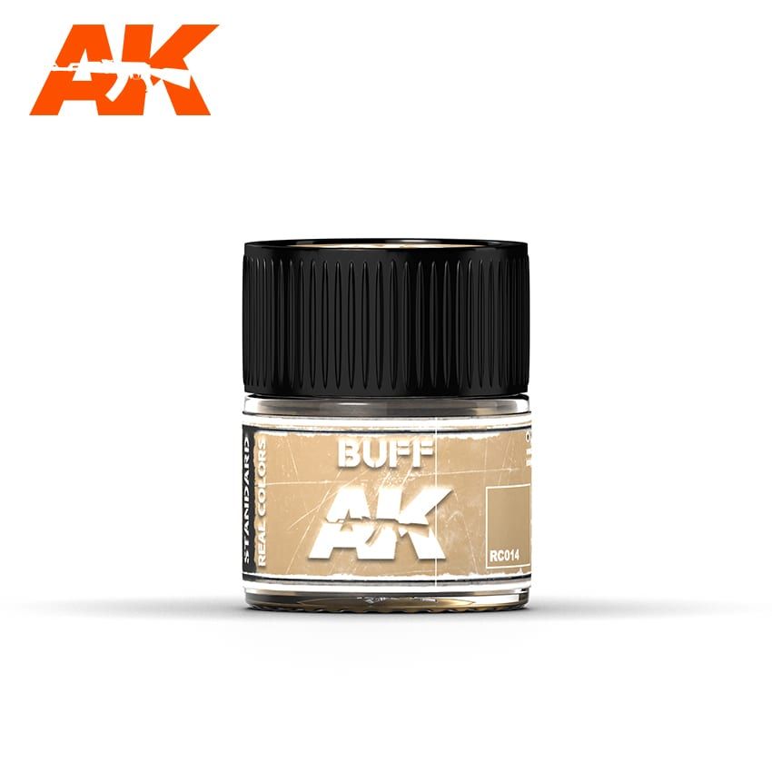 AK Interactive RC014Real Color Paint - Buff 10ml