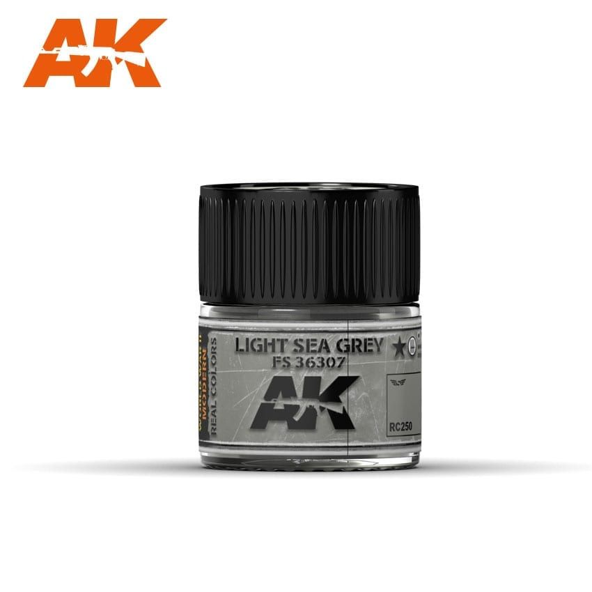 AK Interactive RC250 Real Color Paint - Light Sea Grey FS 36307 10ml