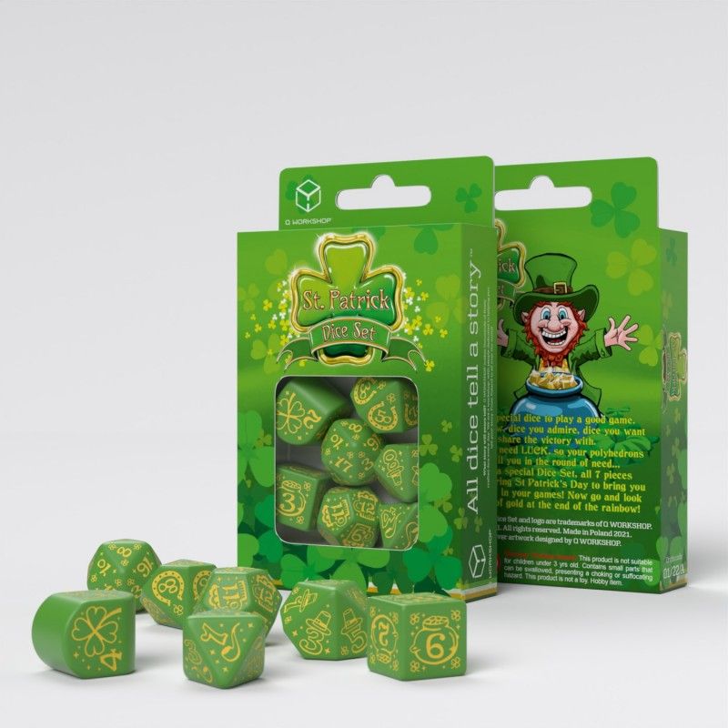 St. Patrick Dice Set: The Lucky Charm