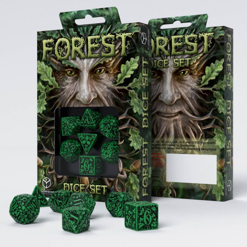 Forest Dice Set: Jungle