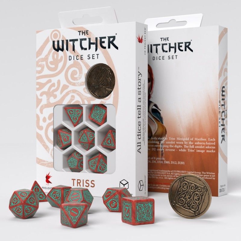 The Witcher Dice Set. Triss. Merigold the Fearless