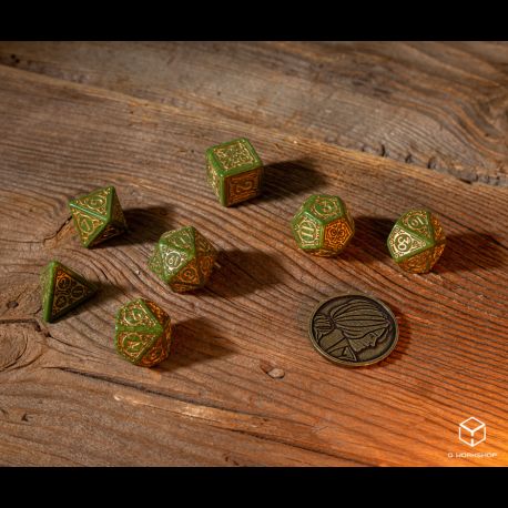 The Witcher Dice Set. Triss. The Fourteenth of the Hill