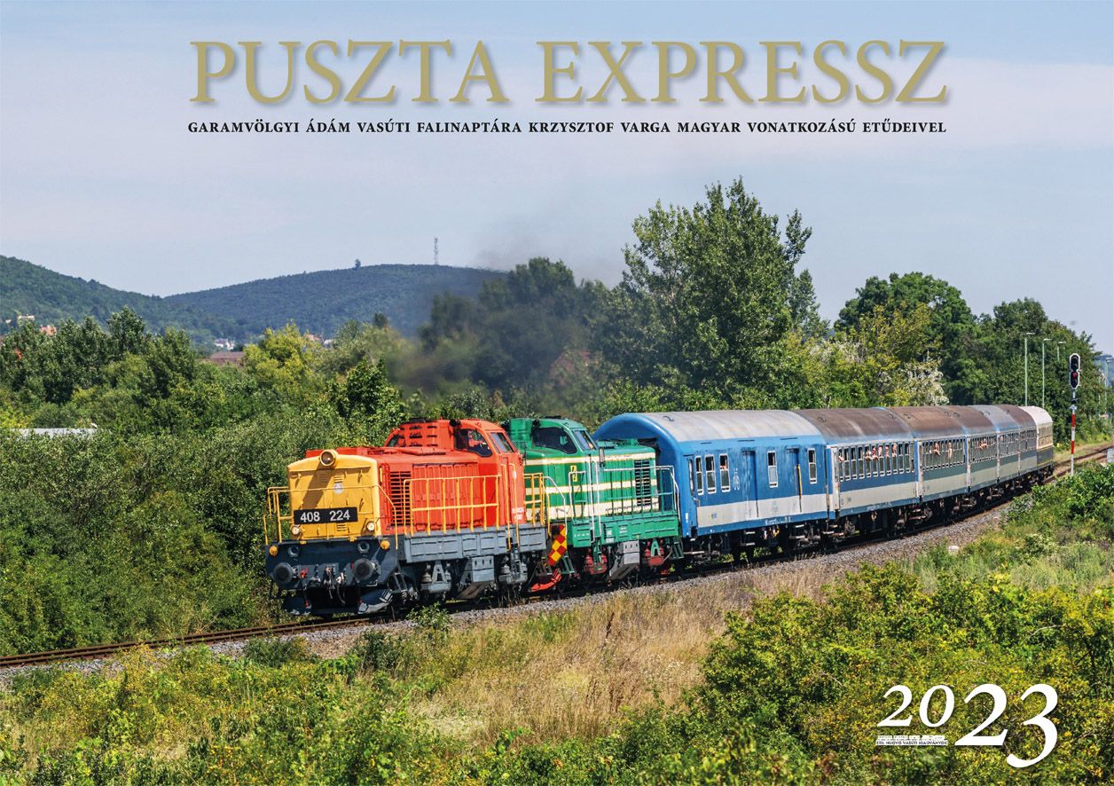 Stil Nuovo 2023-as vasúti falinaptár - Puszta Expressz