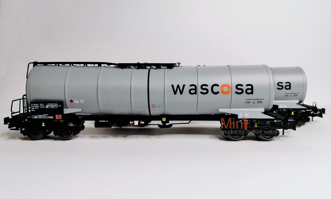 B-models VB-81077 Zacns 88 Wascosa szürke tartálykocsi készlet, 2 db (1:87)