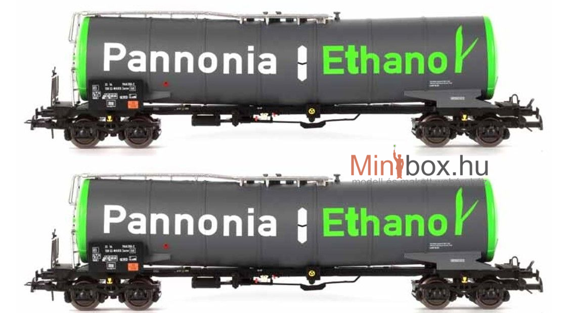 B-models VB-81084 CZ Pannonia Ethanol tartálykocsi készlet, 2 db (1:87)