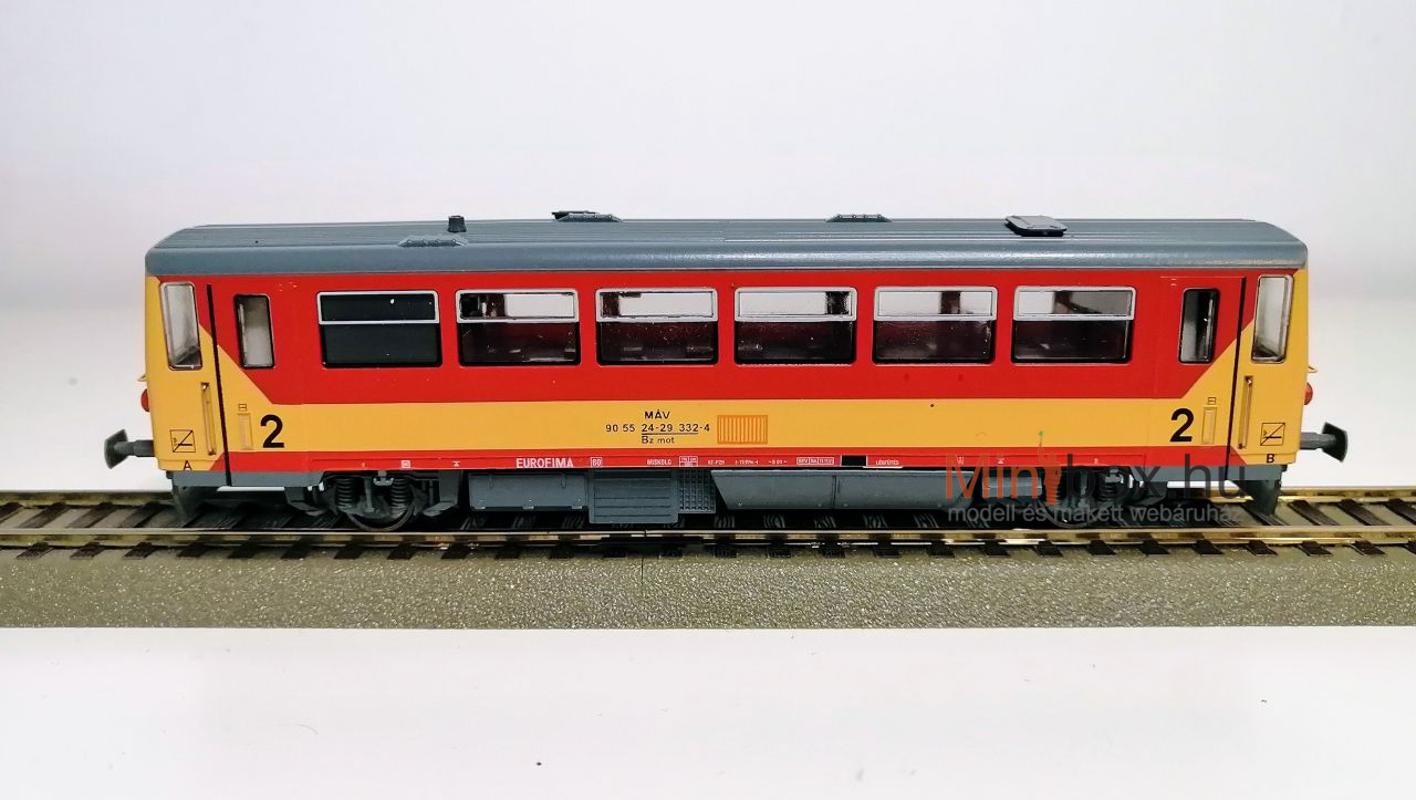 MTB MÁV Bzmot 332 motorkocsi Digisound hangdekóderrel (1:87)