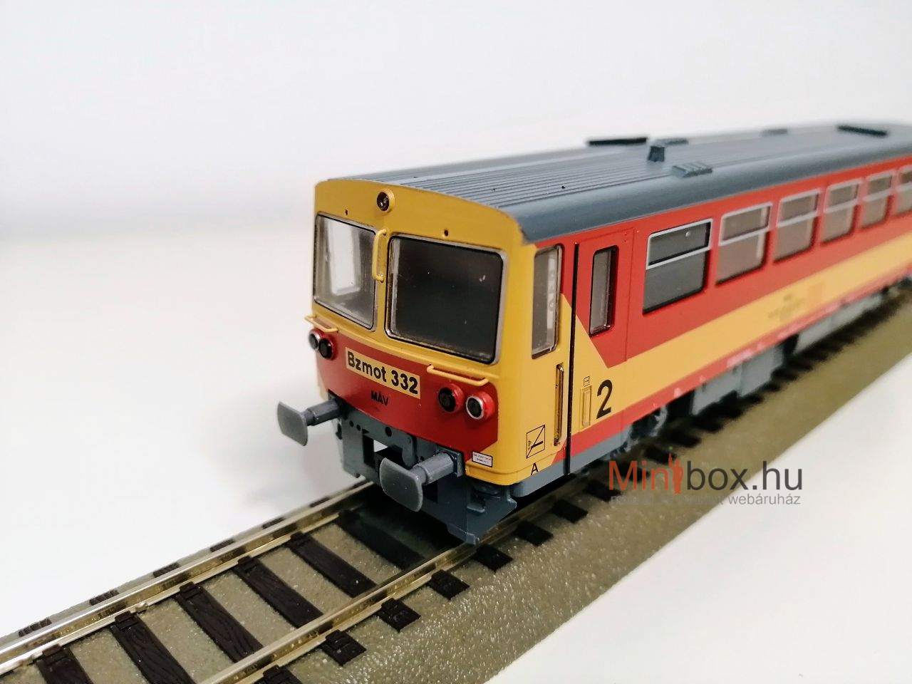 MTB MÁV Bzmot 332 motorkocsi Digisound hangdekóderrel (1:87)