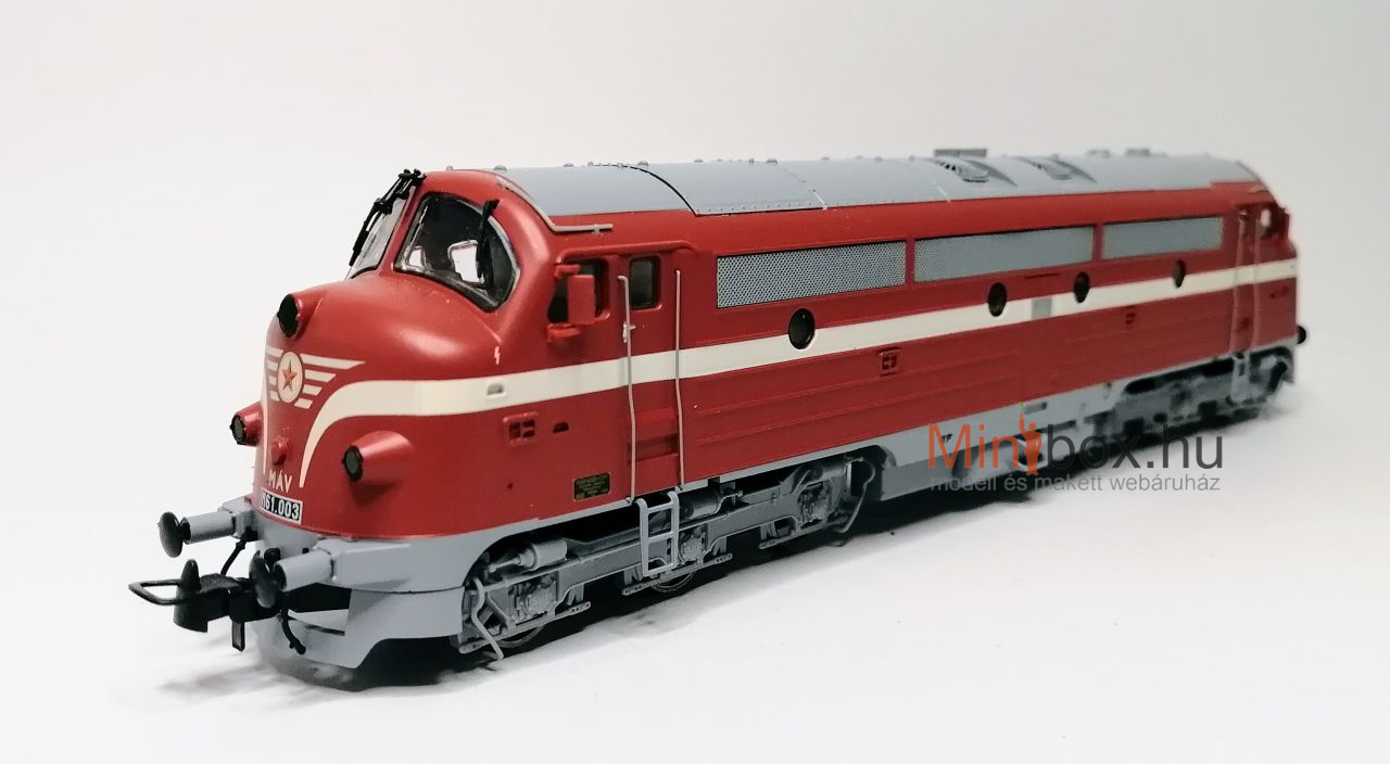 NMJ 90219 MÁV M61 003 Nohab dízelmozdony hangdekóderrel (1:87)