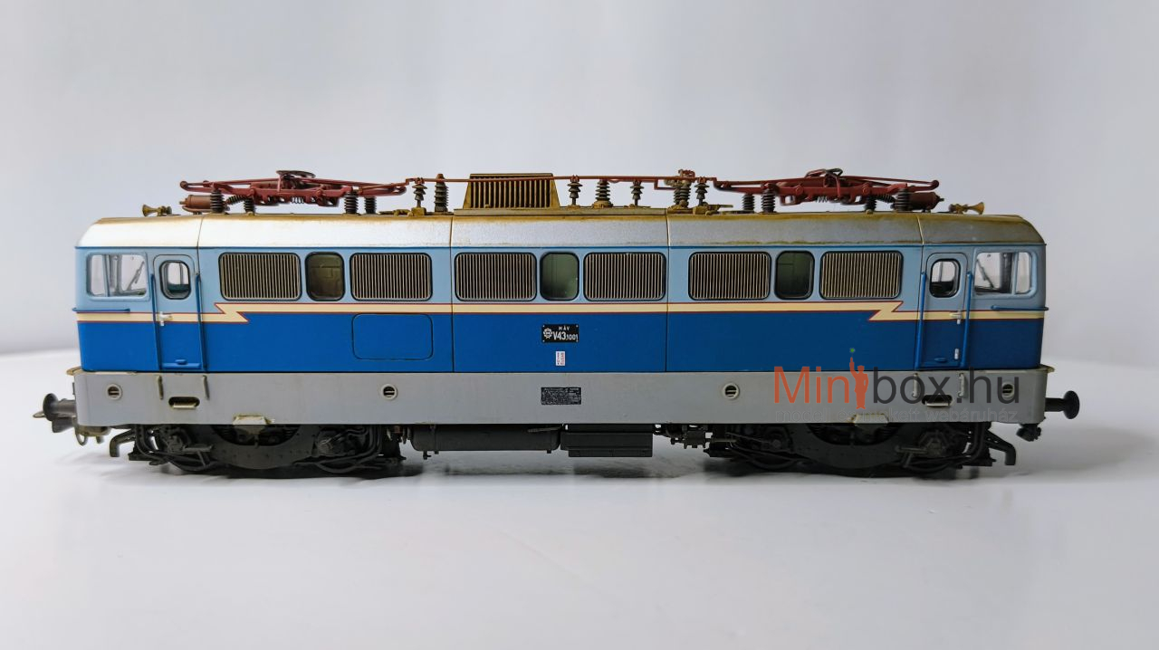 Piko 51437 MÁV V43 1001 dekóderrel, Digisound hangdekóderrel, antikolt (1:87)