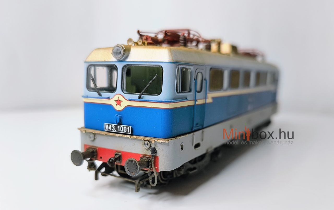 Piko 51437 MÁV V43 1001 dekóderrel, Digisound hangdekóderrel, antikolt (1:87)