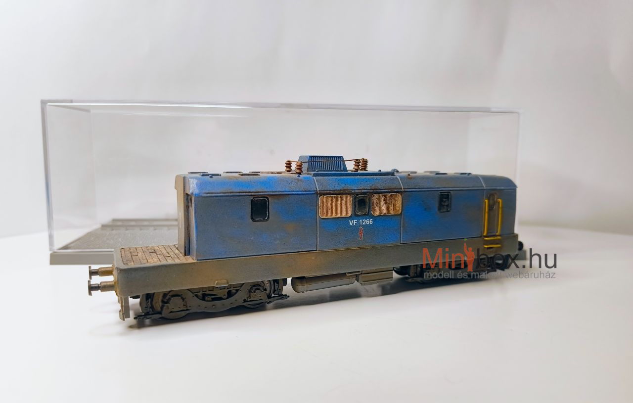 MÁV VF 1266 villamos vonatfűtőgép (V43 1246), antikolva (1:87)