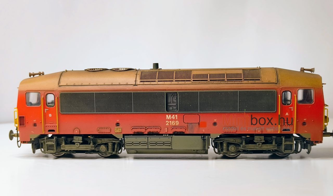 MTB MÁV M41 2169 Csörgő, Digisound hangdekóderrel, antikolt (1:87)