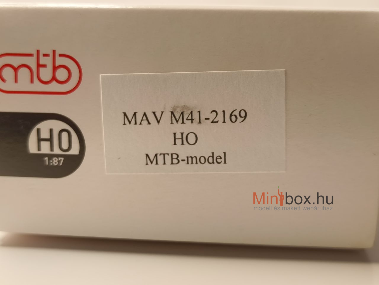 MTB MÁV M41 2169 Csörgő, Digisound hangdekóderrel, antikolt (1:87)