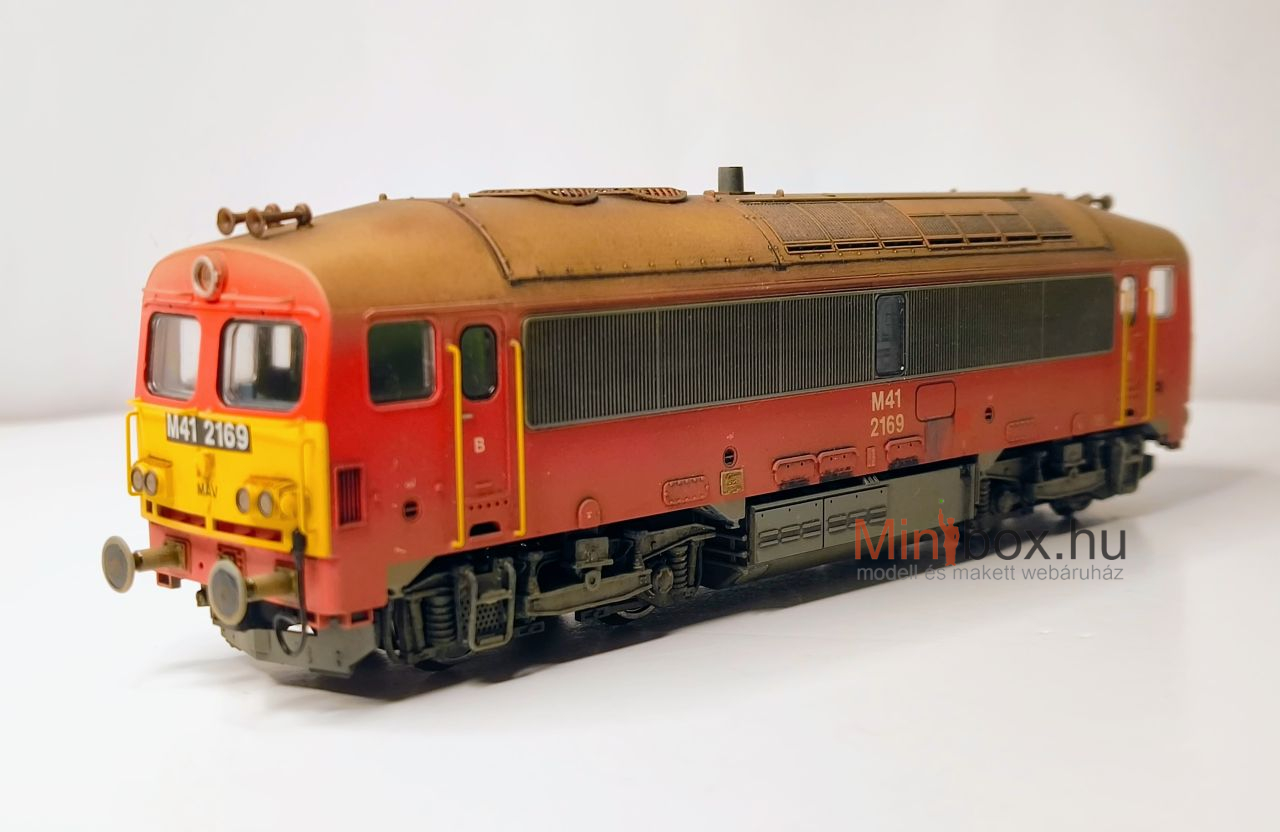 MTB MÁV M41 2169 Csörgő, Digisound hangdekóderrel, antikolt (1:87)