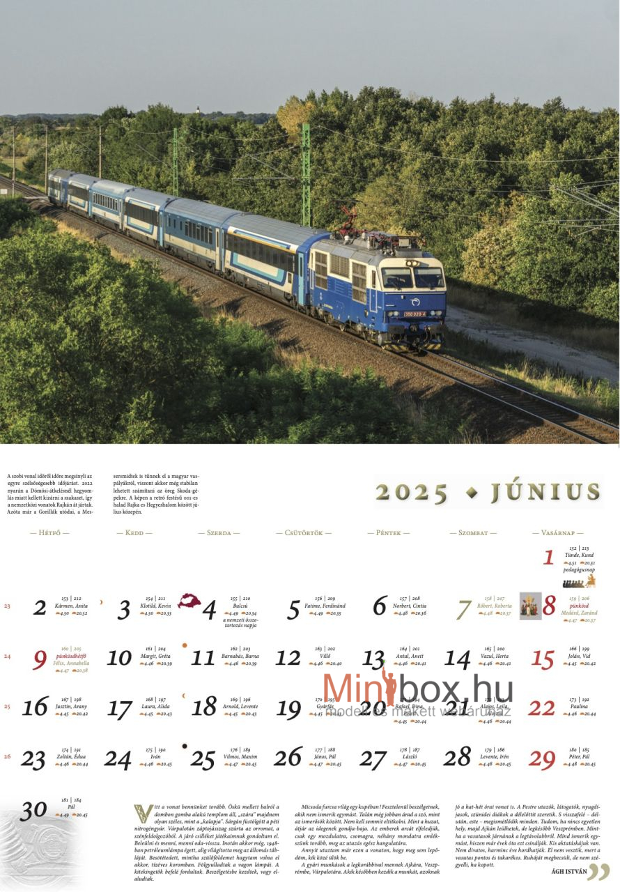 Stil Nuovo 2025-ös vasúti falinaptár - Minden félrecsúszott nyakkendőben - Garamvölgyi Ádám fényképeivel és szépirodalmi etüdökkel Stil Nuovo 2025-ös vasúti falinaptár - Minden félrecsúszott nyakkendőben - Garamvölgyi Ádám fényképeivel és szépirodalmi etüdökkel