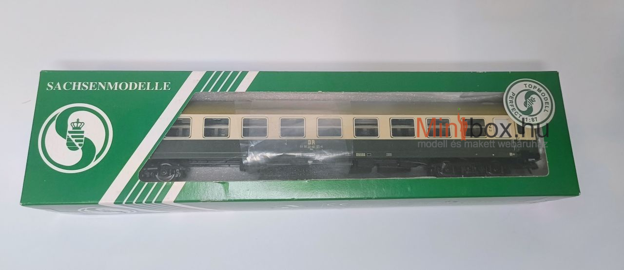 Tillig 74936 Személykocsi, 2.o. Bm, Typ Y, DR IV idegen dobozban Tillig 74936 Személykocsi, 2.o. Bm, Typ Y, DR IV idegen dobozban