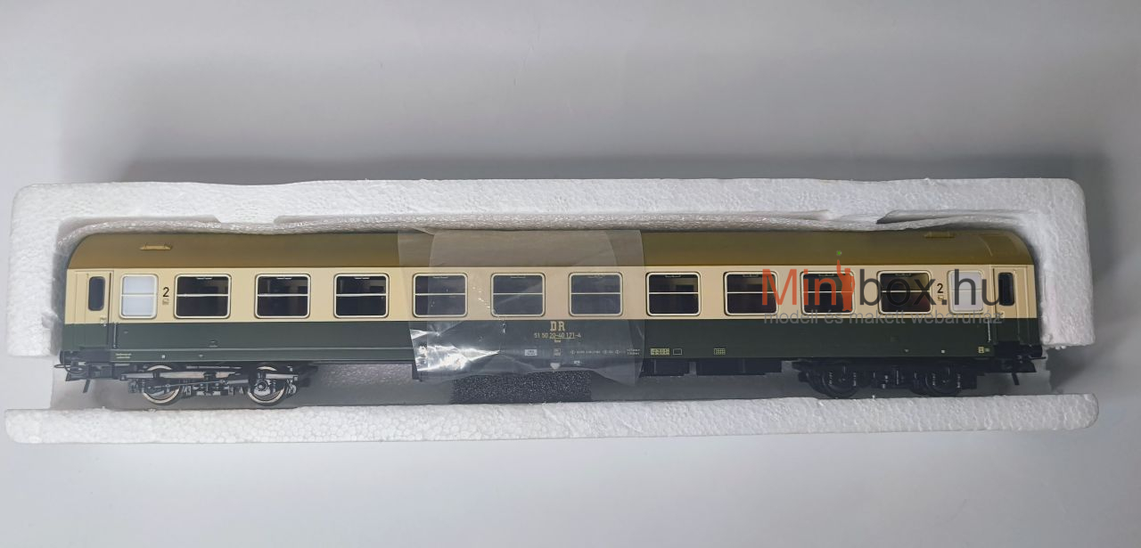 Tillig 74936 Személykocsi, 2.o. Bm, Typ Y, DR IV idegen dobozban Tillig 74936 Személykocsi, 2.o. Bm, Typ Y, DR IV idegen dobozban