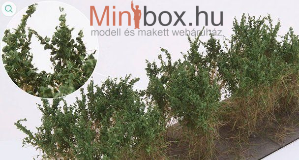 DioramaPresepe dip61474 10 Bushes 30-50mm dark green height ready to use for Diorama wb-scdg - 30-50 mm magas zöld bokor, cserje, sötétzöld 10db