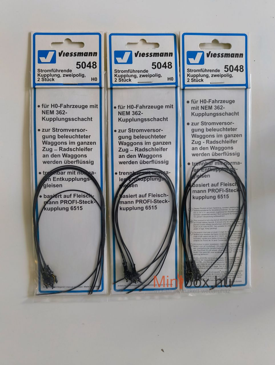 Viessmann 5048 áramvezető kuplung 2db Viessmann 5048 áramvezető kuplung 2db