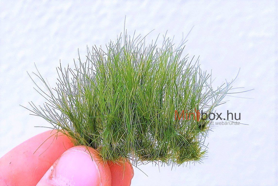 DioramaPresepe dip15594 38mm high- 22 new tufts of late summer green grass - 38mm magas fűcsomó késő nyár 22db
