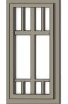 Szeg3D 870153 ablak 100/210 11x24mm (1:87)