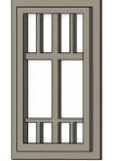 Szeg3D 870154 ablak 100/190 11x22mm (1:87) Szeg3D 870154 ablak 100/190 11x22mm (1:87)