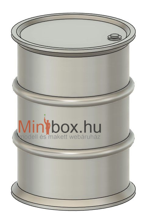 Szeg3D 876201 olajos hordó, 4db (1:87) Szeg3D 876201 olajos hordó, 4db (1:87)