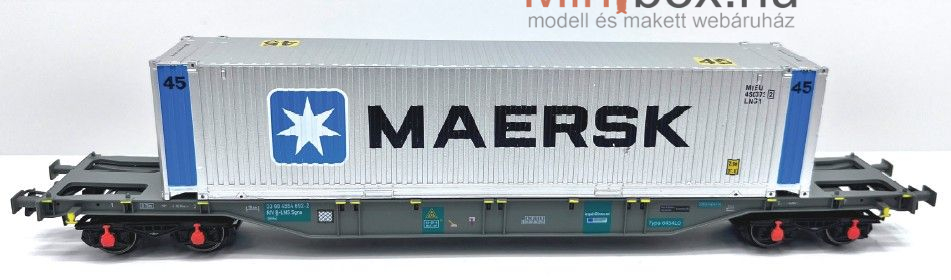 B-models 54.419 Sgns Lineas Belgium + 45 lábas konténer MAERSK (1:87)