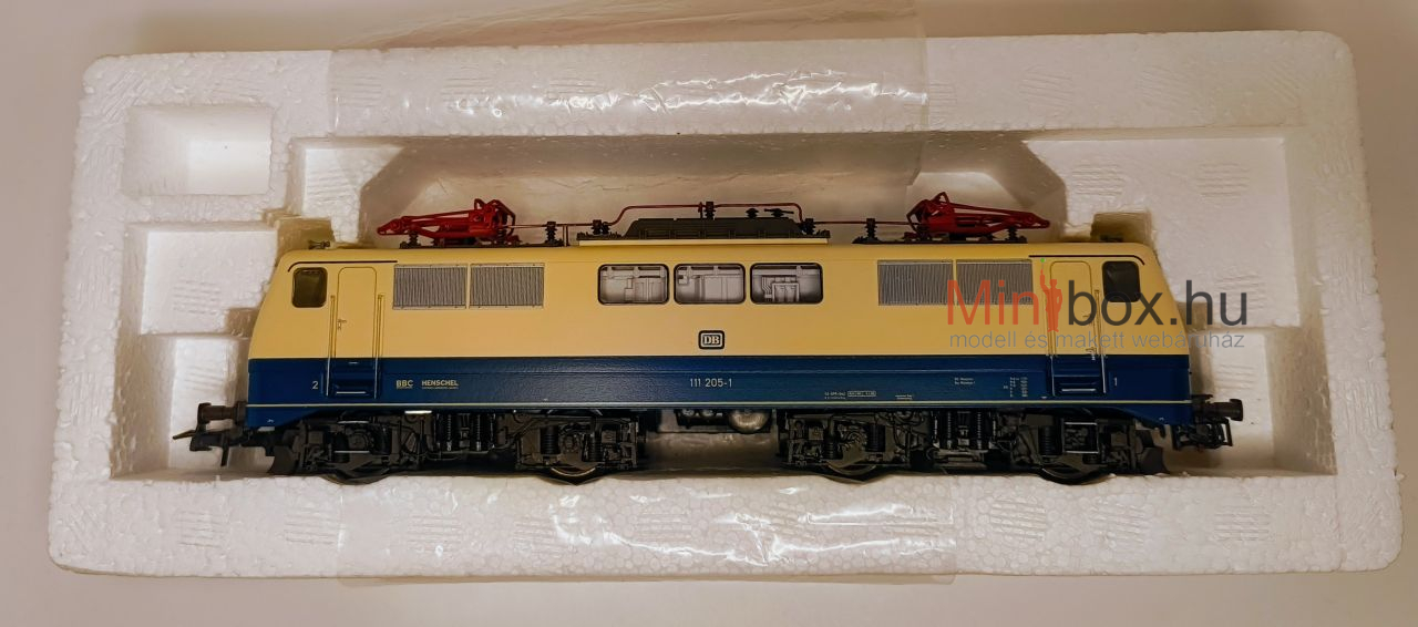 Fleischmann 4348 DB 111 205-1 villanymozdony + 3 db Piko IC személykocsi (1:87)