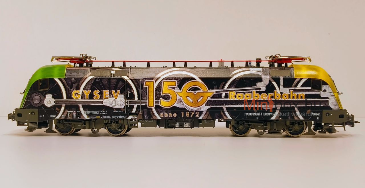 Roco 70685 GySEV 470 504-1 Taurus villanymozdony (1:87)