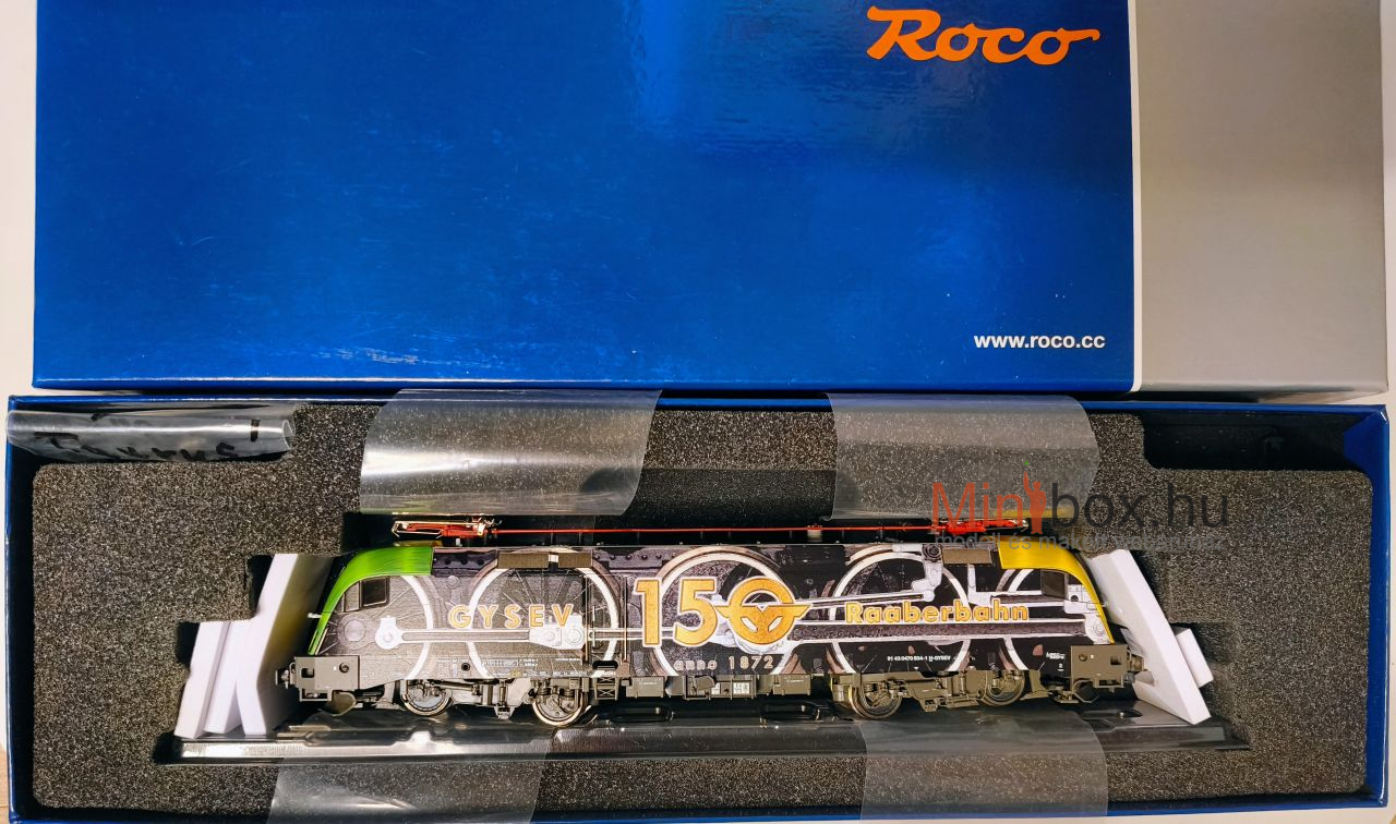 Roco 70685 GySEV 470 504-1 Taurus villanymozdony (1:87)