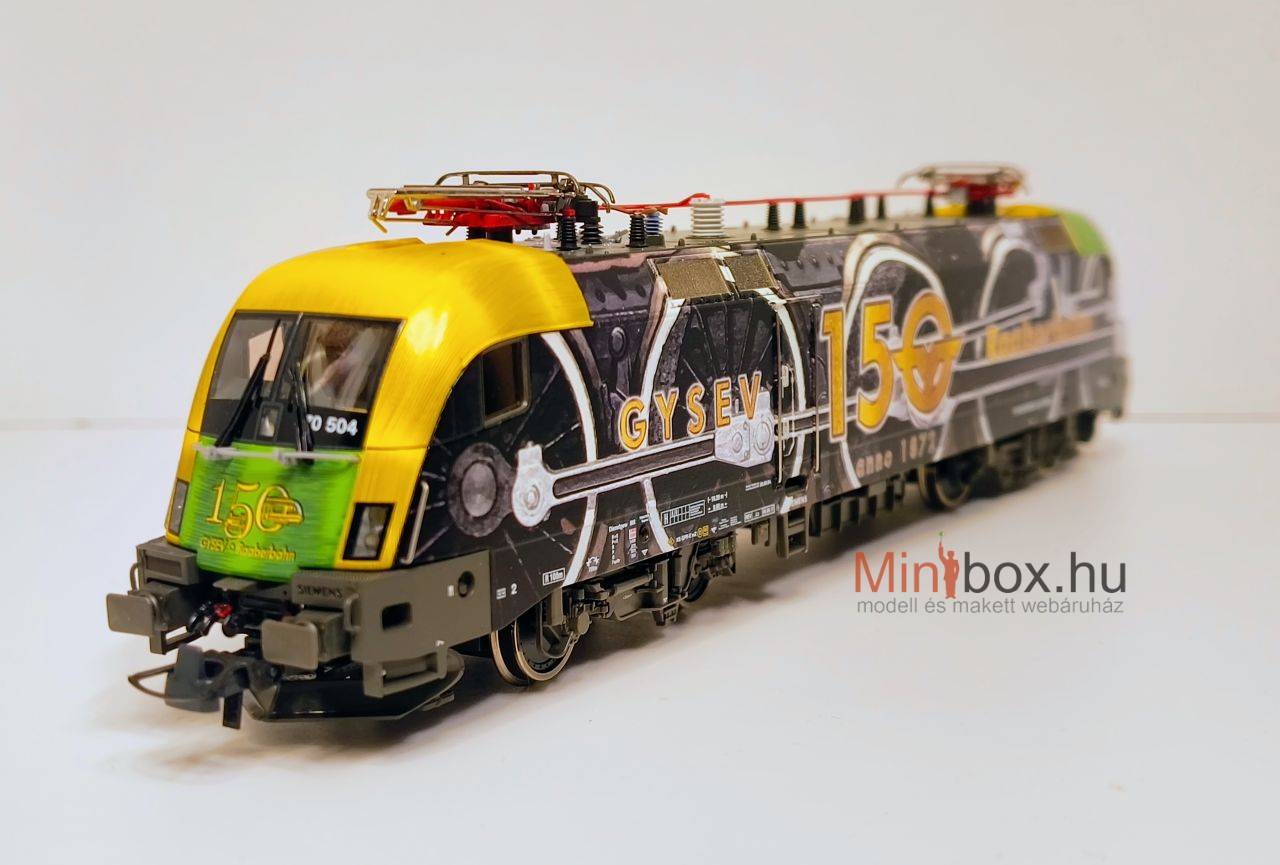 Roco 70685 GySEV 470 504-1 Taurus villanymozdony (1:87)