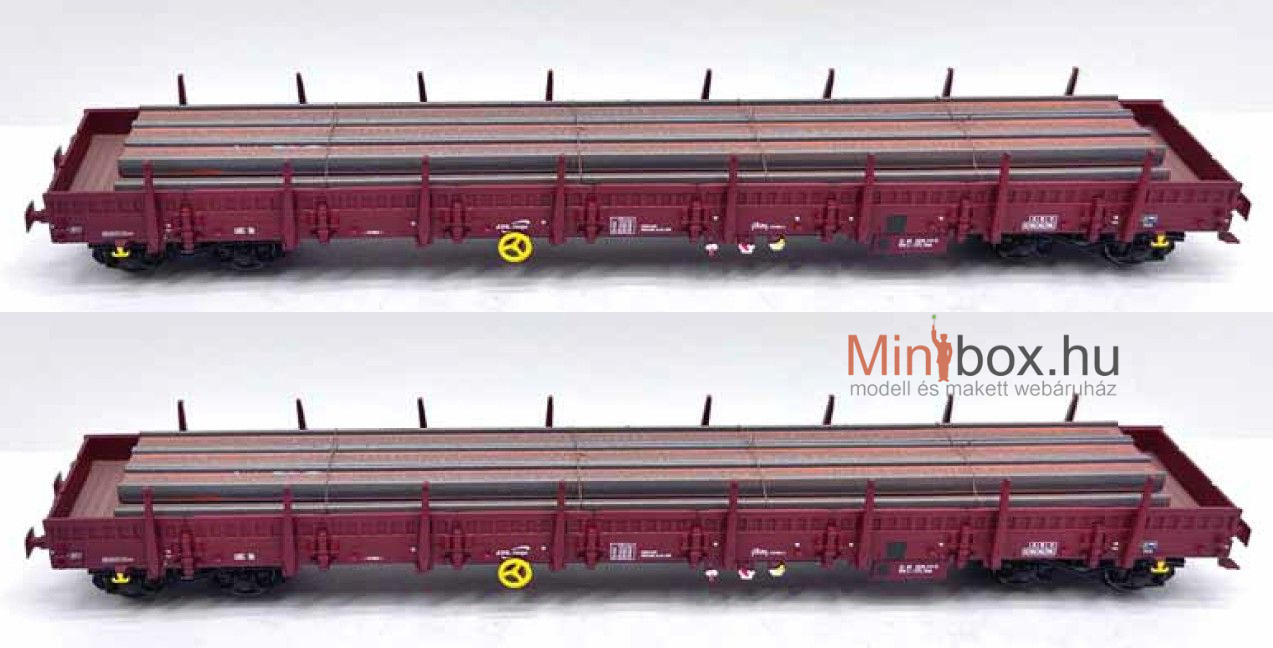B-models 45.443 Res CFL teherkocsi készlet rakománnyal, 2 db, B (1:87)