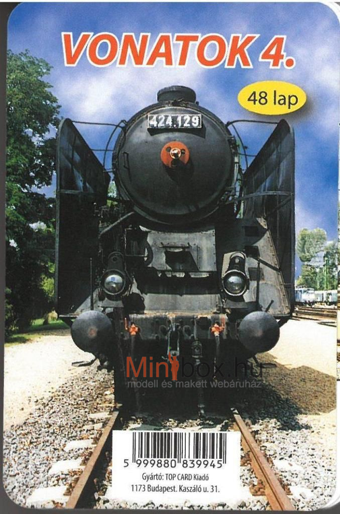 Vonatok 4. - 48 lapos kártya (új kiadás)